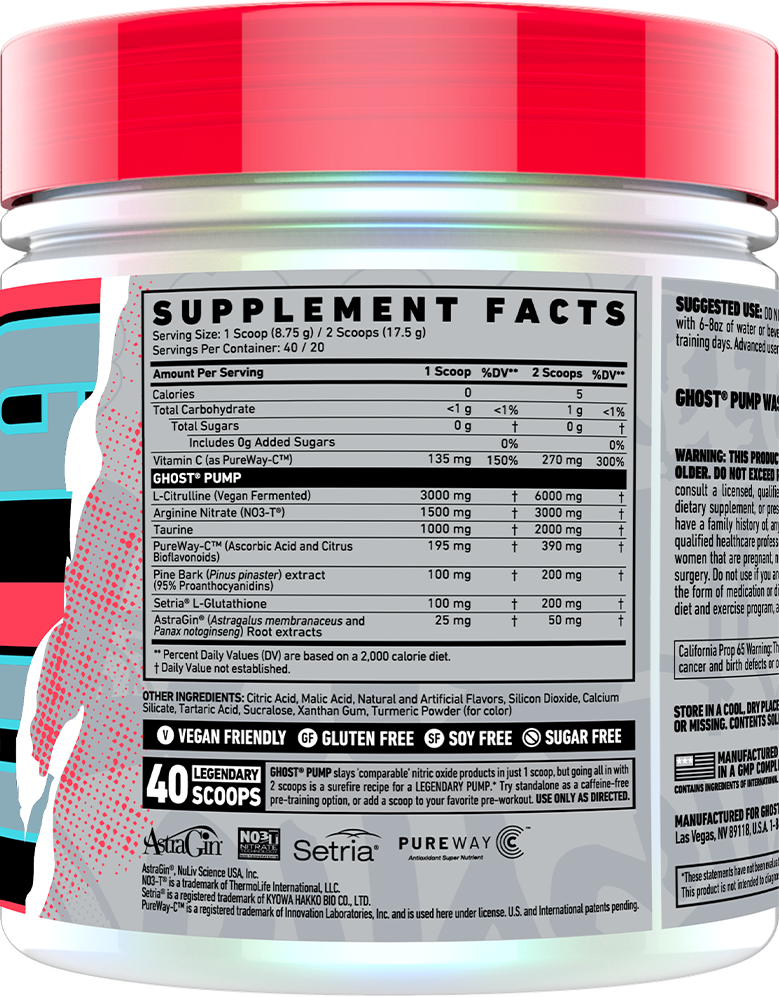 Ghost Pump - 40 servings Pineapple