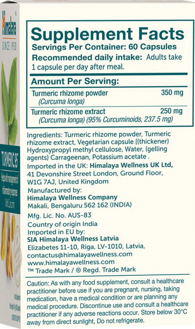 Himalaya Turmeric 95 - 60 caps