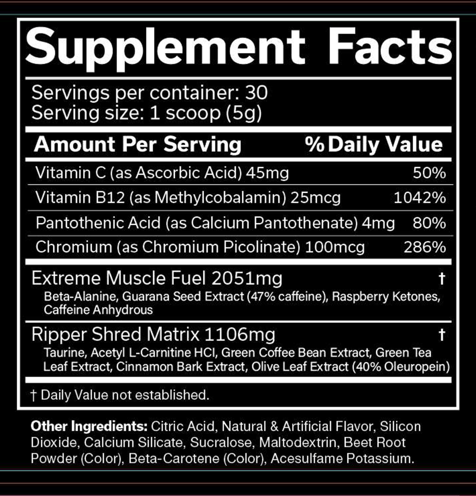 JNX The Ripper - 150 g Blood Orange