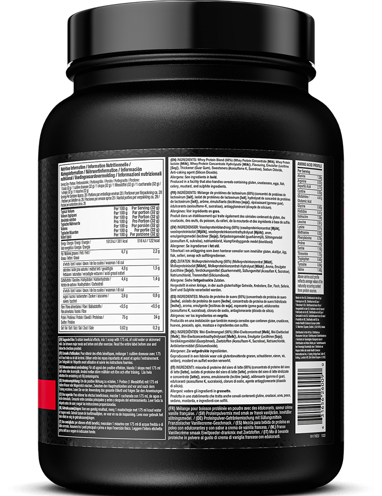 MuscleTech Nitro Tech 100% Whey Gold - 908 g Cookies and Cream