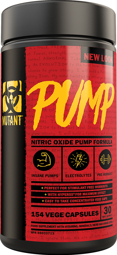 Mutant Pump - 154 caps