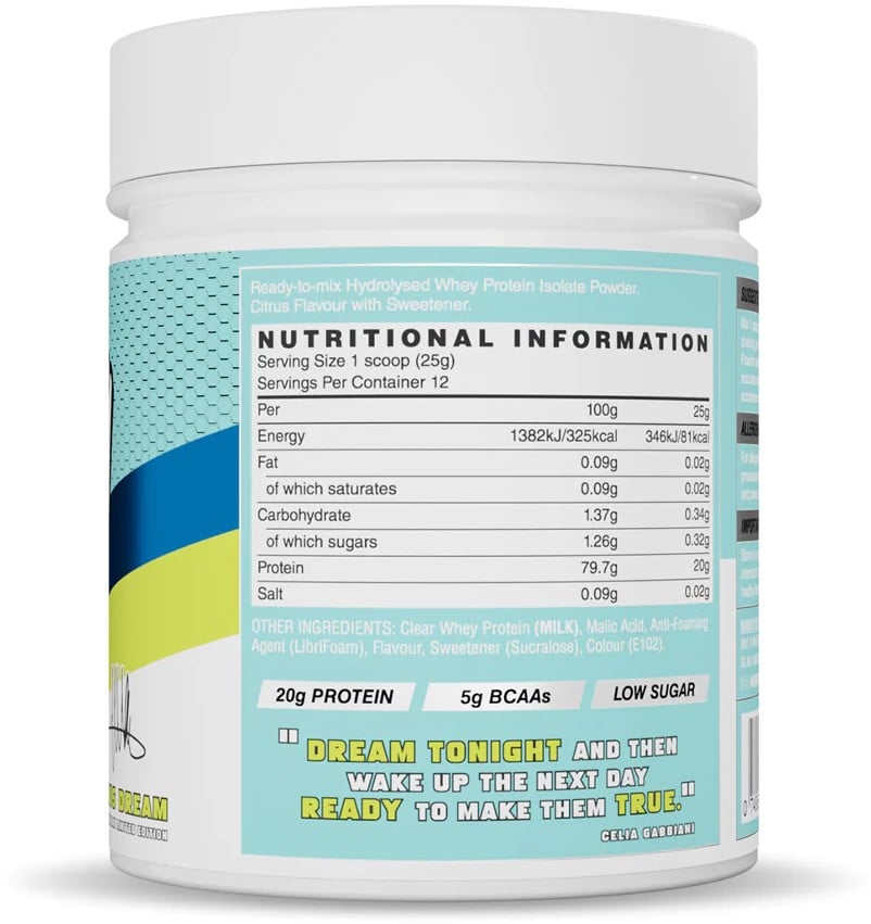 Naughty Boy Clear Whey - 300 g - Celia Gabbiani's Citrus Dream
