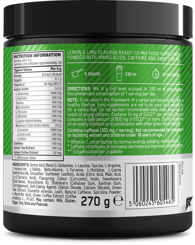 Optimum Nutrition Essential Amino Energy - 270 g Lemon & Lime