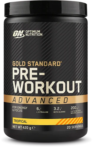 Optimum Nutrition Gold Standard Pre-Workout Advanced - 400 g Tropical