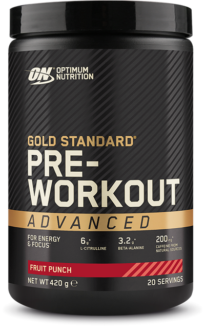 Optimum Nutrition Gold Standard Pre-Workout Advanced - 400 g Fruit Punch
