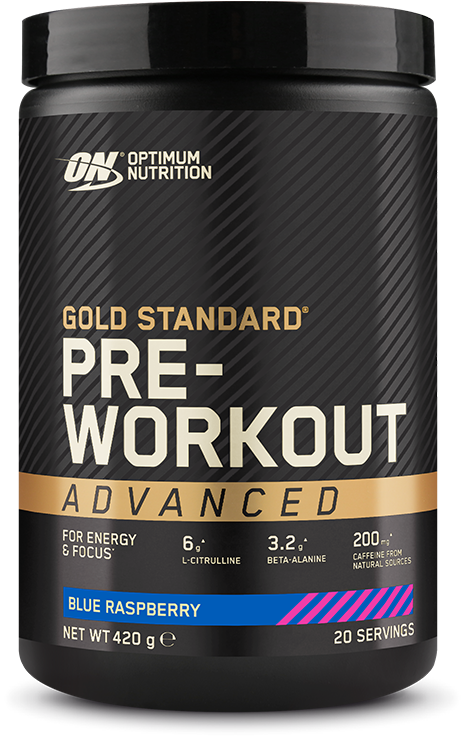 Optimum Nutrition Gold Standard Pre-Workout Advanced - 400 g Blue Raspberry