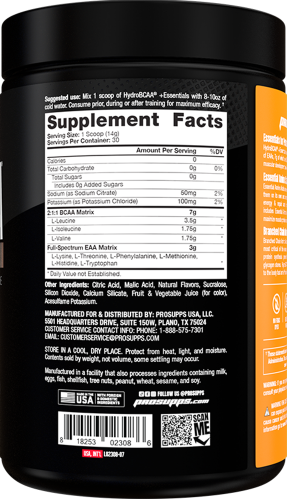 ProSupps Hydro BCAA - 420 g Texas Tea