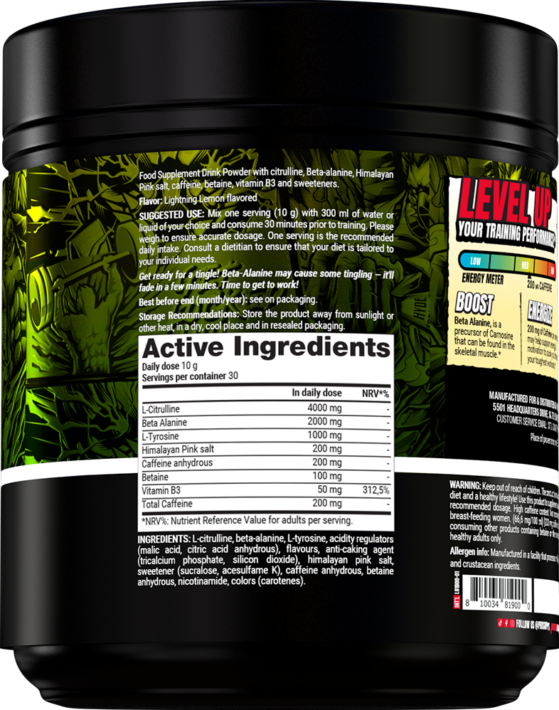 ProSupps Mr. Hyde Signature - 300 g Lightning Lemon