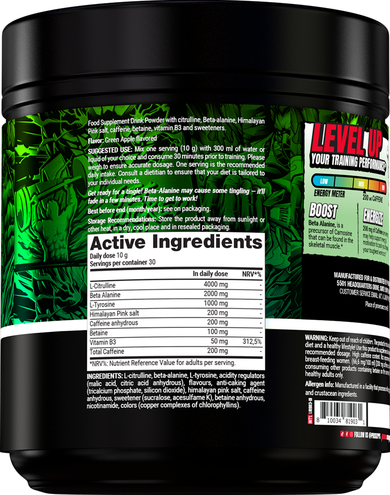 ProSupps Mr. Hyde Signature - 300 g Green Apple