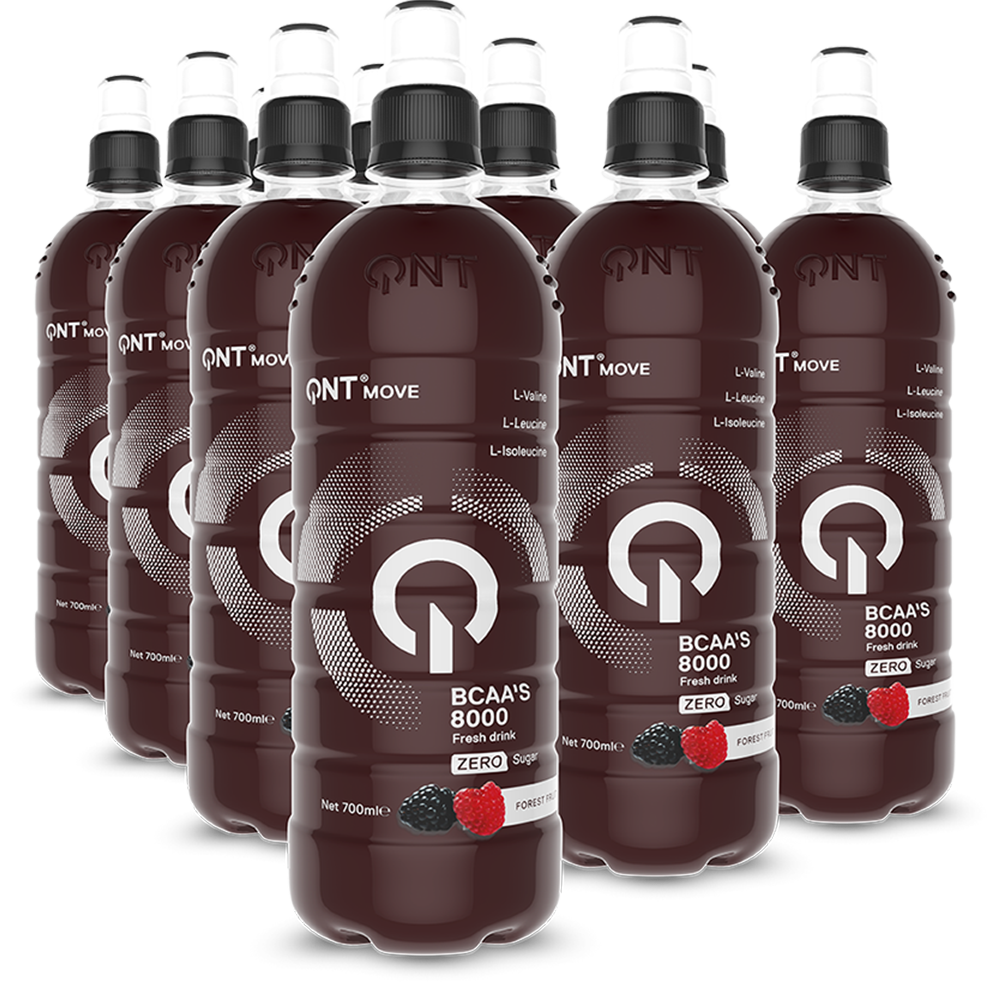 QNT BCAA's 8000 mg - 12 x 700 ml Forest Fruit