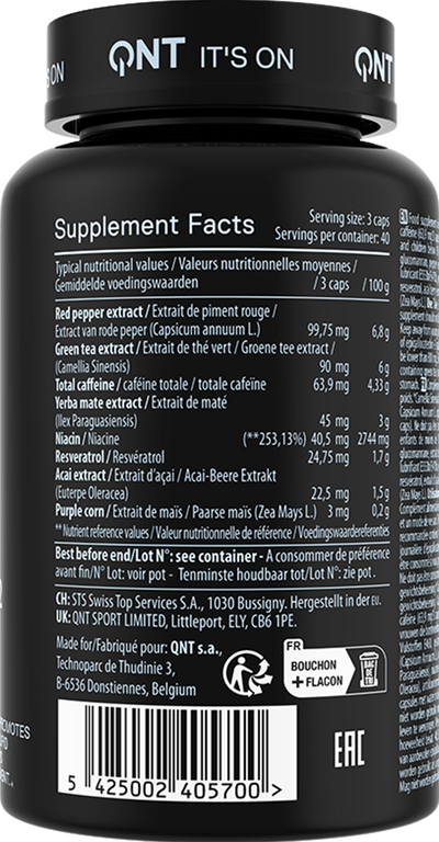 QNT Riptek V2 - 120 caps