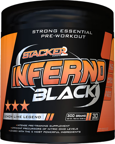 Stacker2 Inferno Black - 300 g Lemon Lime Legend
