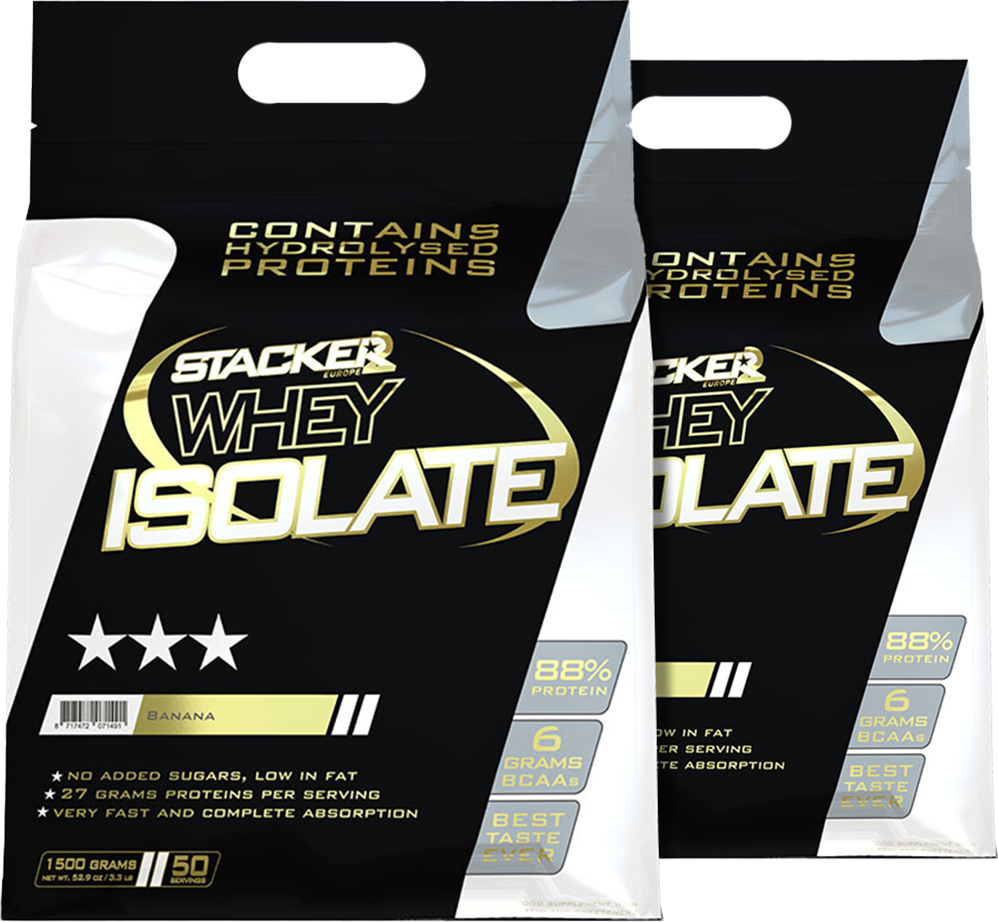 Stacker2 Whey Isolate - 1500 g Strawberry